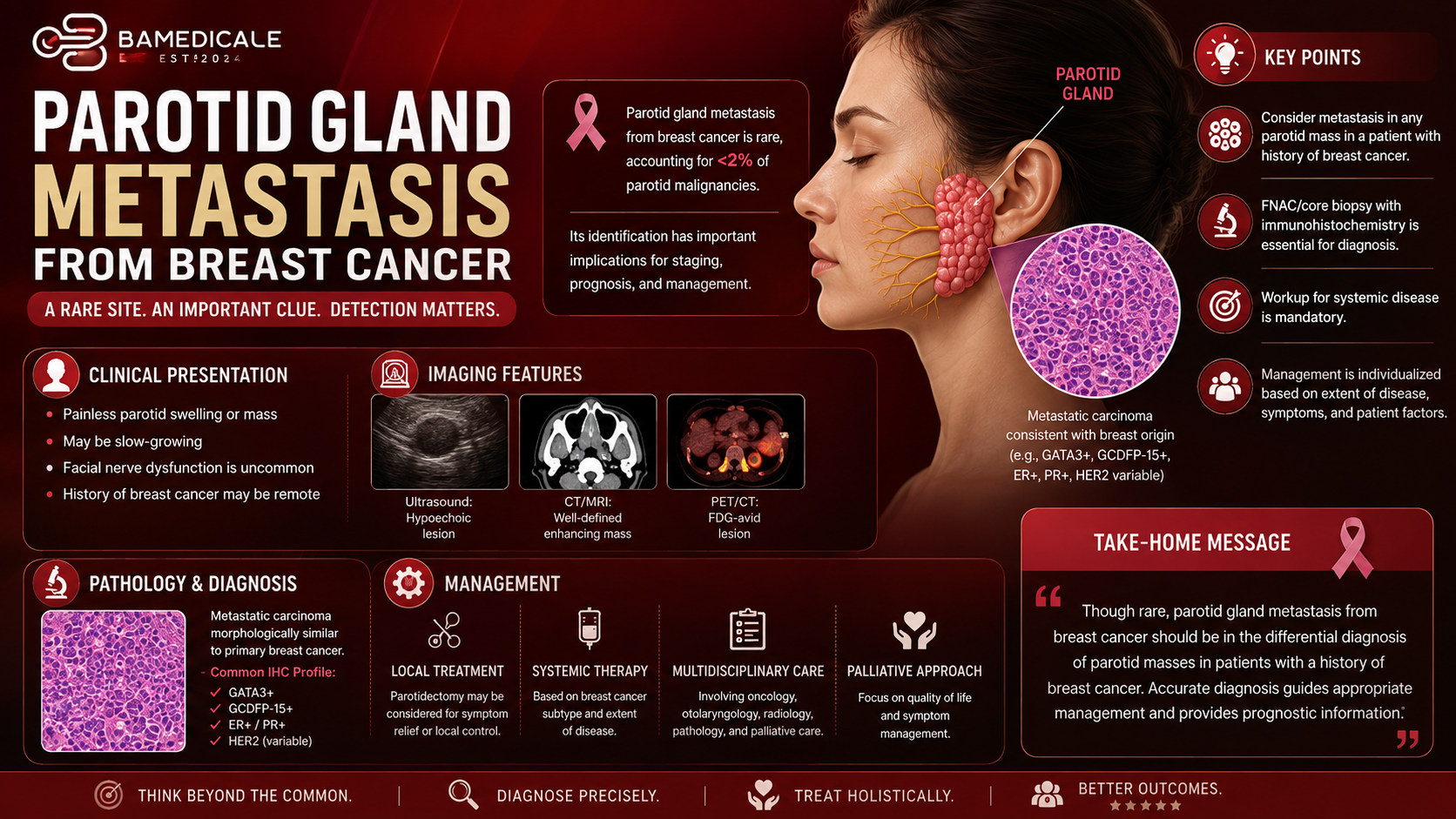 Parotid Gland Metastasis From Breast Cancer: A Case Report editorial artwork
