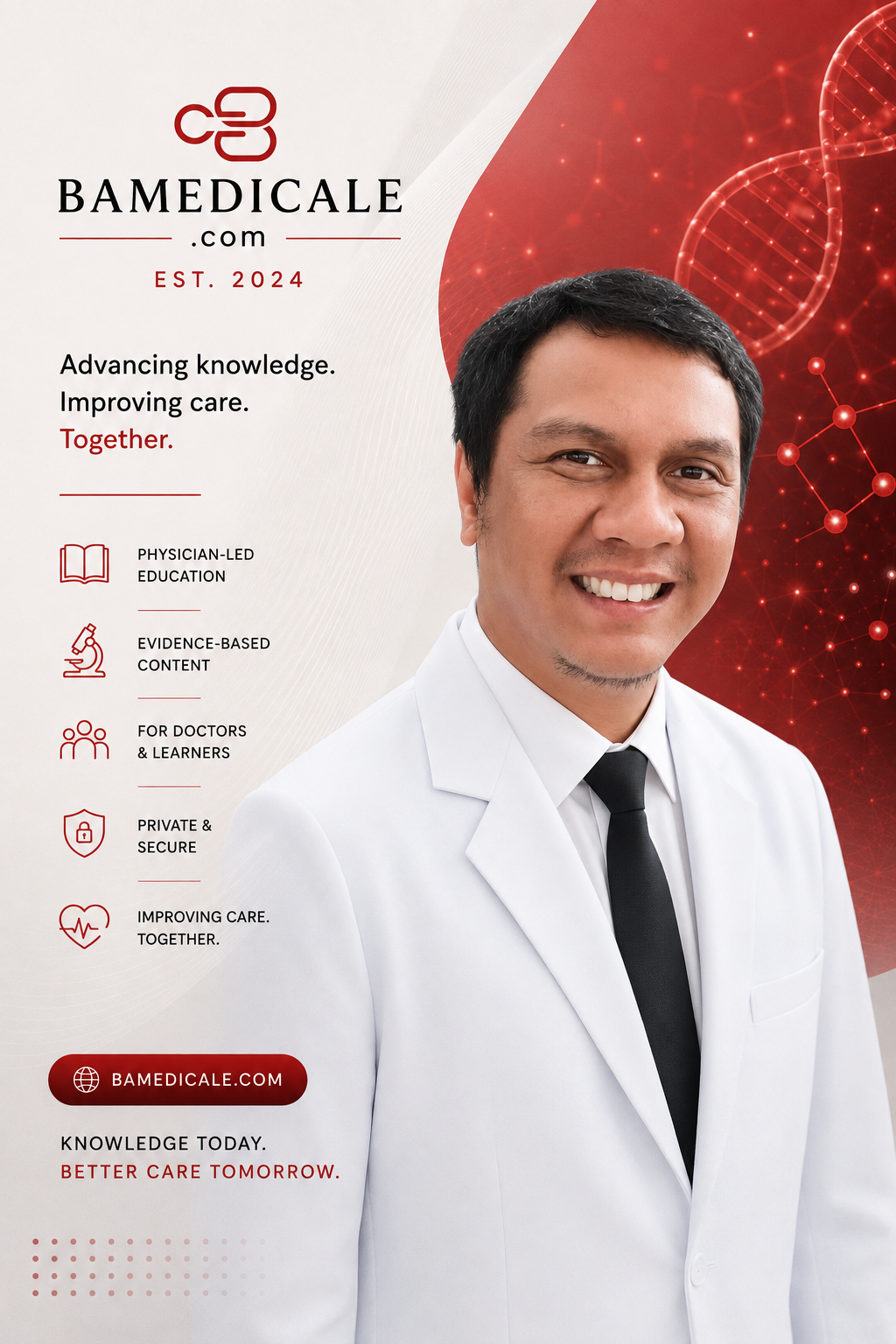 dr. Yudi Febriadi MARS in the original BA Medicale team poster